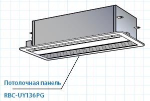 Toshiba 1-поточный кассетный блок (MMU-AP0074YH-E) фото 2 Toshiba 1-поточный кассетный блок (MMU-AP0074YH-E) фото 2