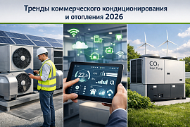 Три главных тренда в коммерческом кондиционировании и отоплении в 2026 году