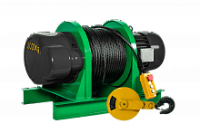 Лебедка электрическая KCD 1500/3000 кг,  70/35 м 380В