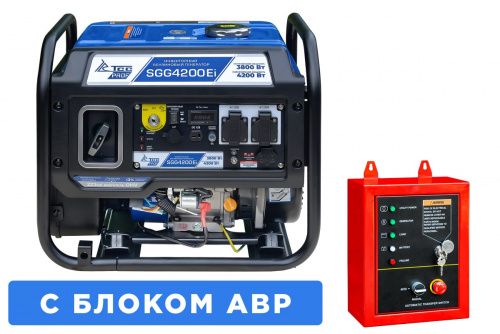 Бензогенератор инверторный SGG 4200Ei с блоком АВР Бензогенератор инверторный SGG 4200Ei с блоком АВР