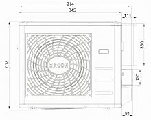 Напольно-потолочный кондиционер взрывозащищенный EXCON CR-01-0712