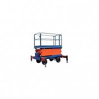 Подъемник ножничный передвижной модели 
SJY 500 кг 6 м (автономный)